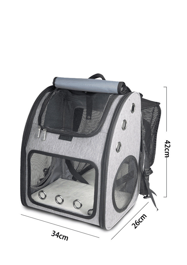 Portable Breathable Pet Foldable Backpack